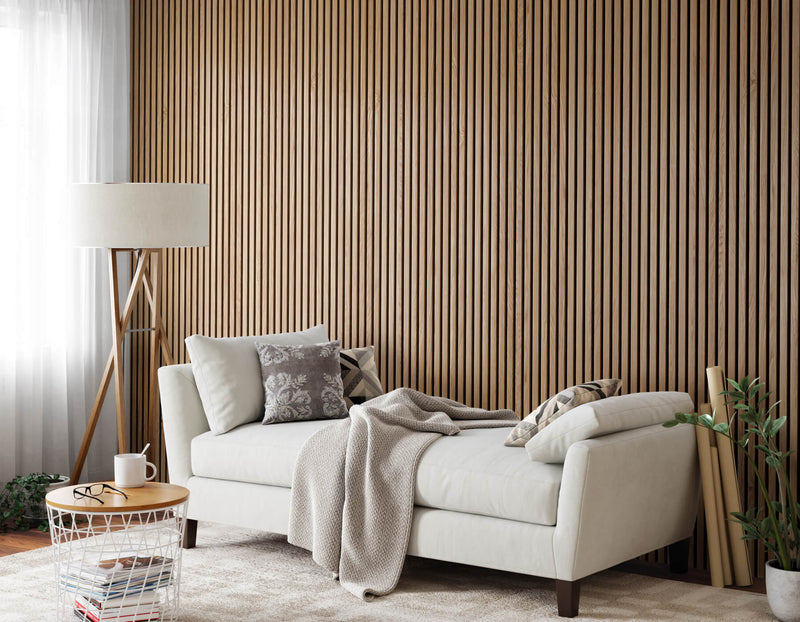 Wooden slat wall, wall panels & acoustic panels » WoodUpp