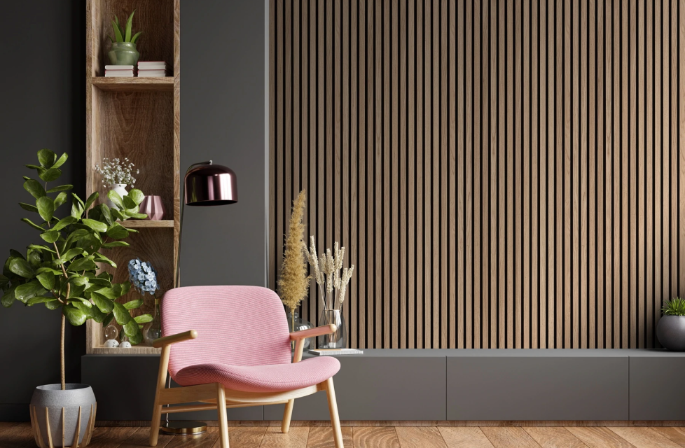 Acoustic Slat Color Wall & Ceiling Panels